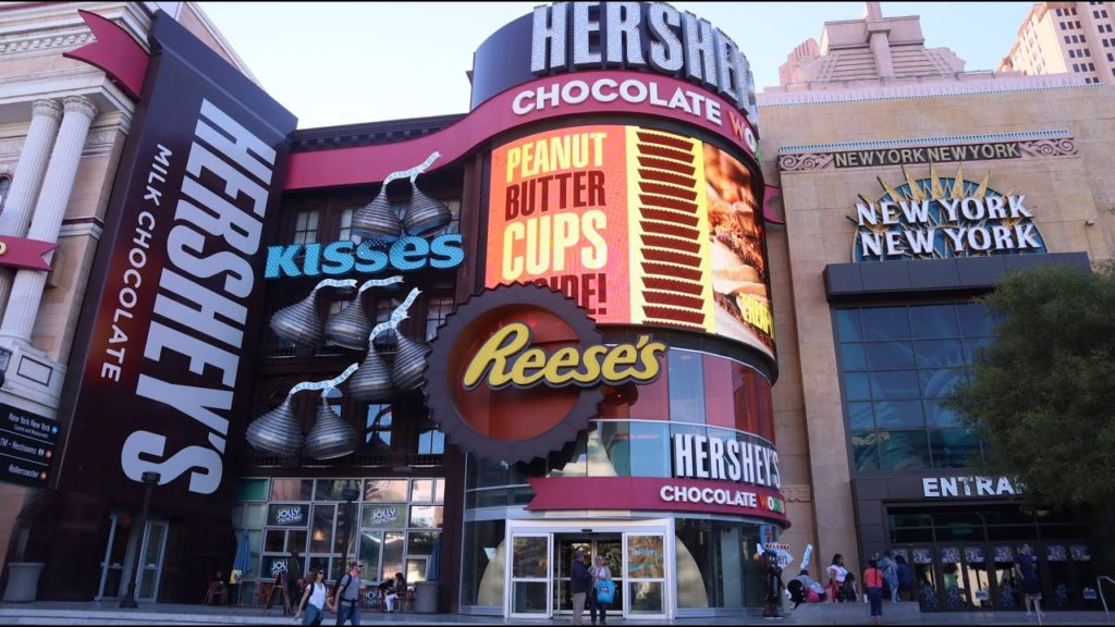 Pendidikan Sekaligus Hiburan di Hershey’s Chocolate World Las Vegas
